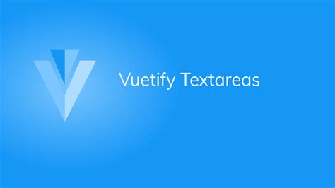 vuetify textarea